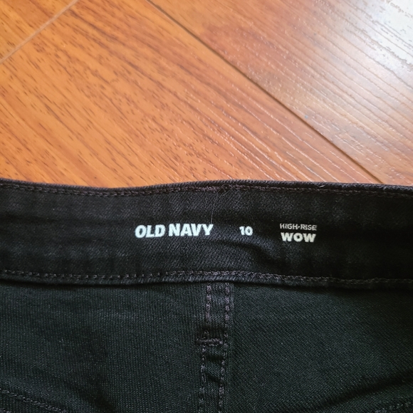 Old Navy High-Waisted Wow Jean Shorts - Black - Picture 7 of 7